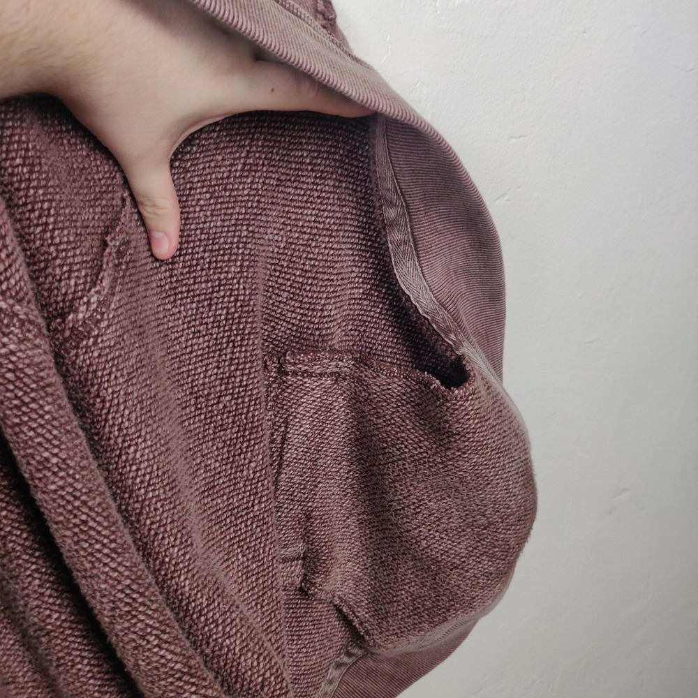 Free People We The Free Forever Yours Cardigan Womens XS Mauve Pink Cotton - Picture 6 of 10